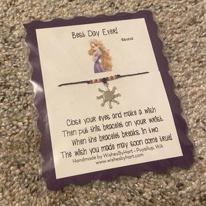 BEST day ever Rapunzel bracelet